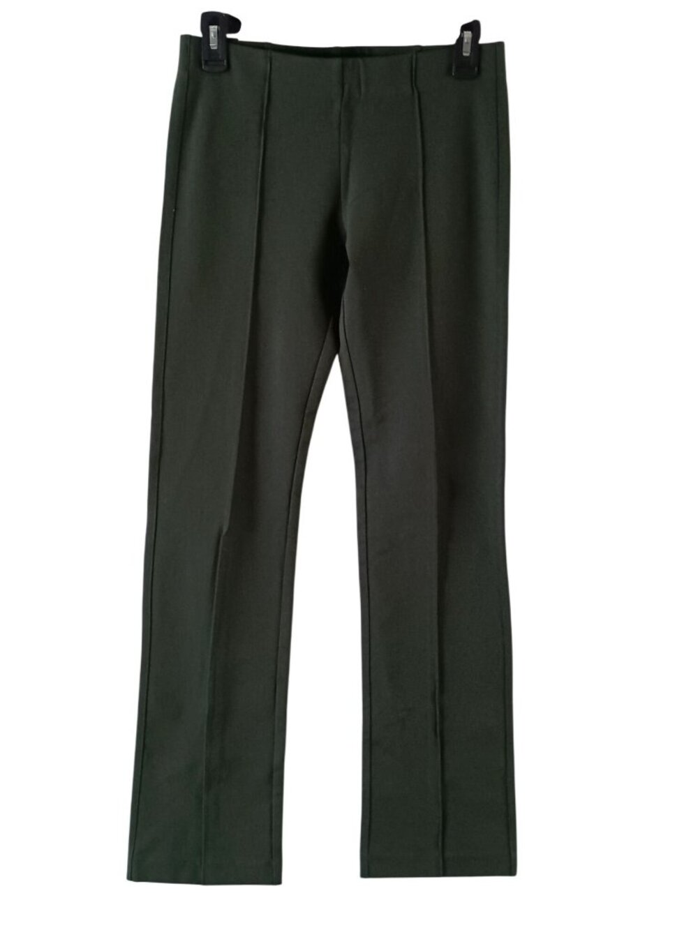 Banana Republic Everywhere Ponte Dark Olive High Rise Pull On Pants Womens S NWT